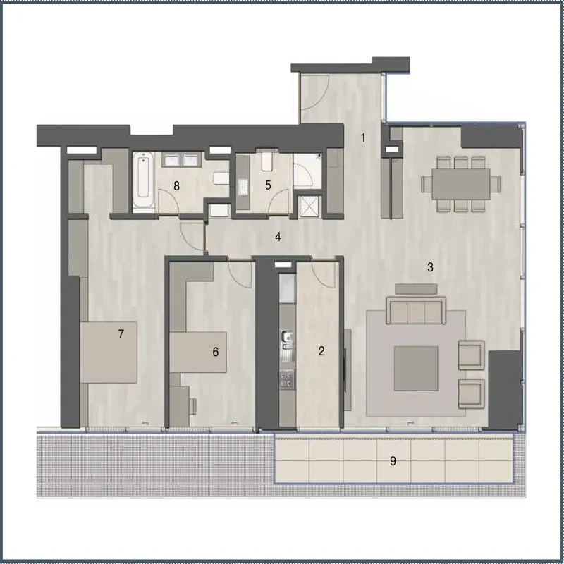 Torun Center floor plans - 1