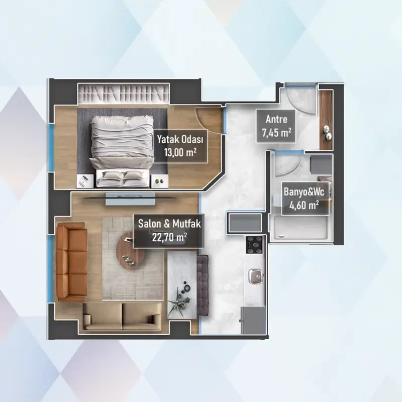 Vadi Premium floor plans - 1