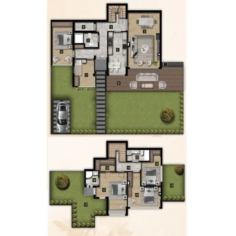 Varian Uskumruköy floor plans - 2
