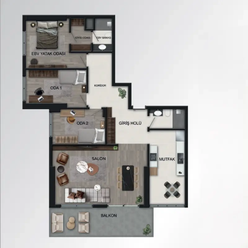 Velux Bay Towers floor plans - 3