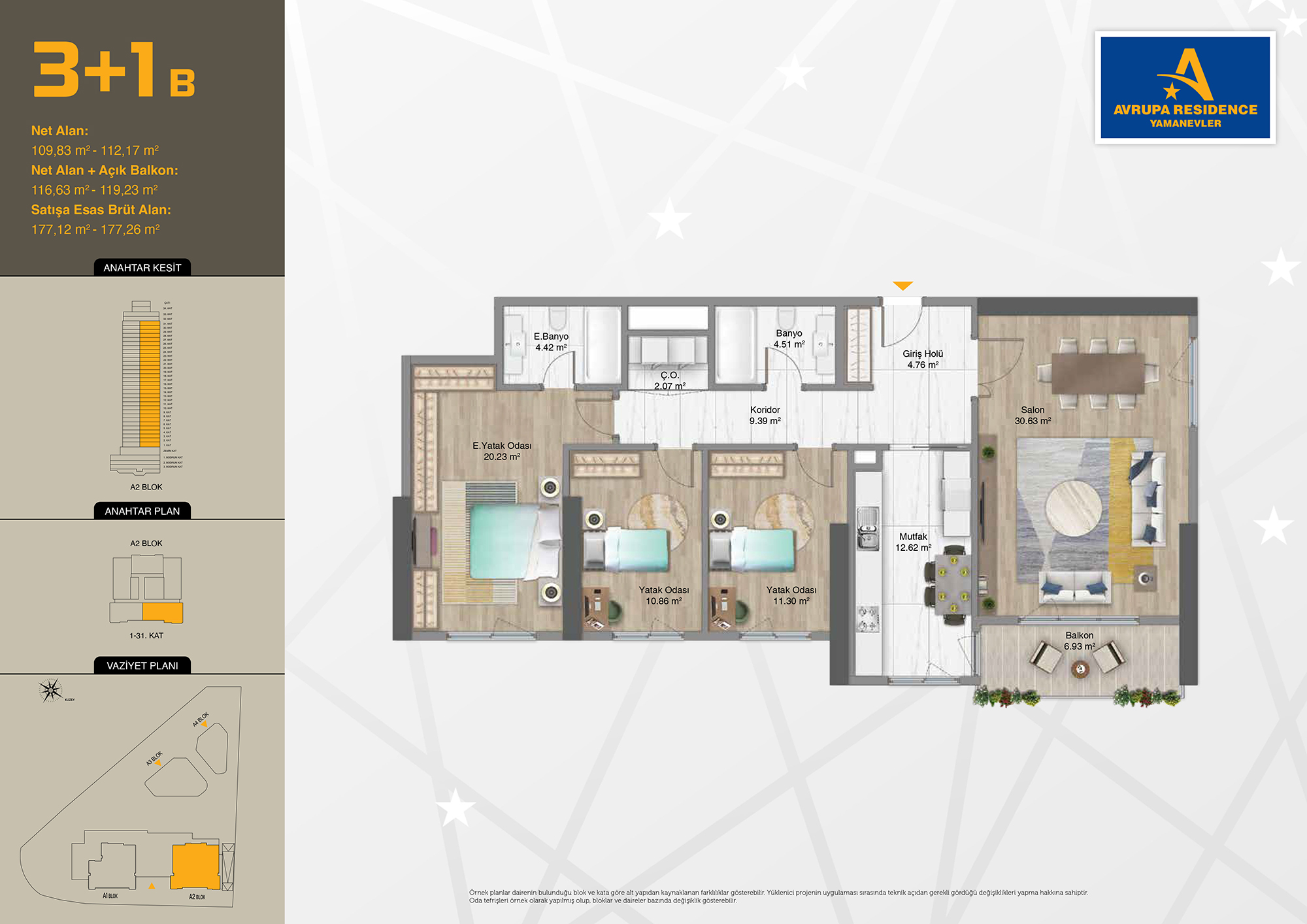 Yamanevler 2 floor plans - 2