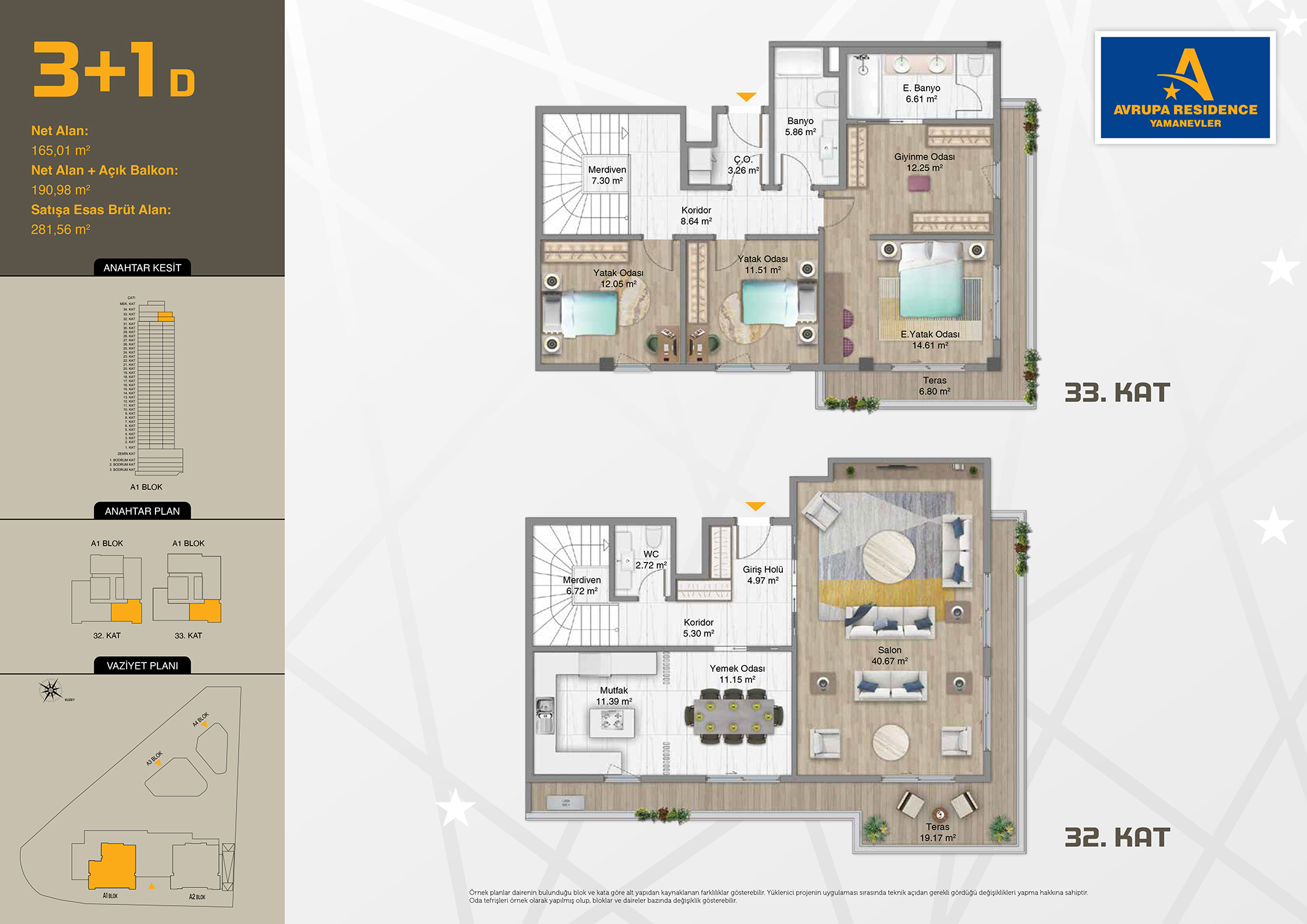 Yamanevler 2 floor plans - 4