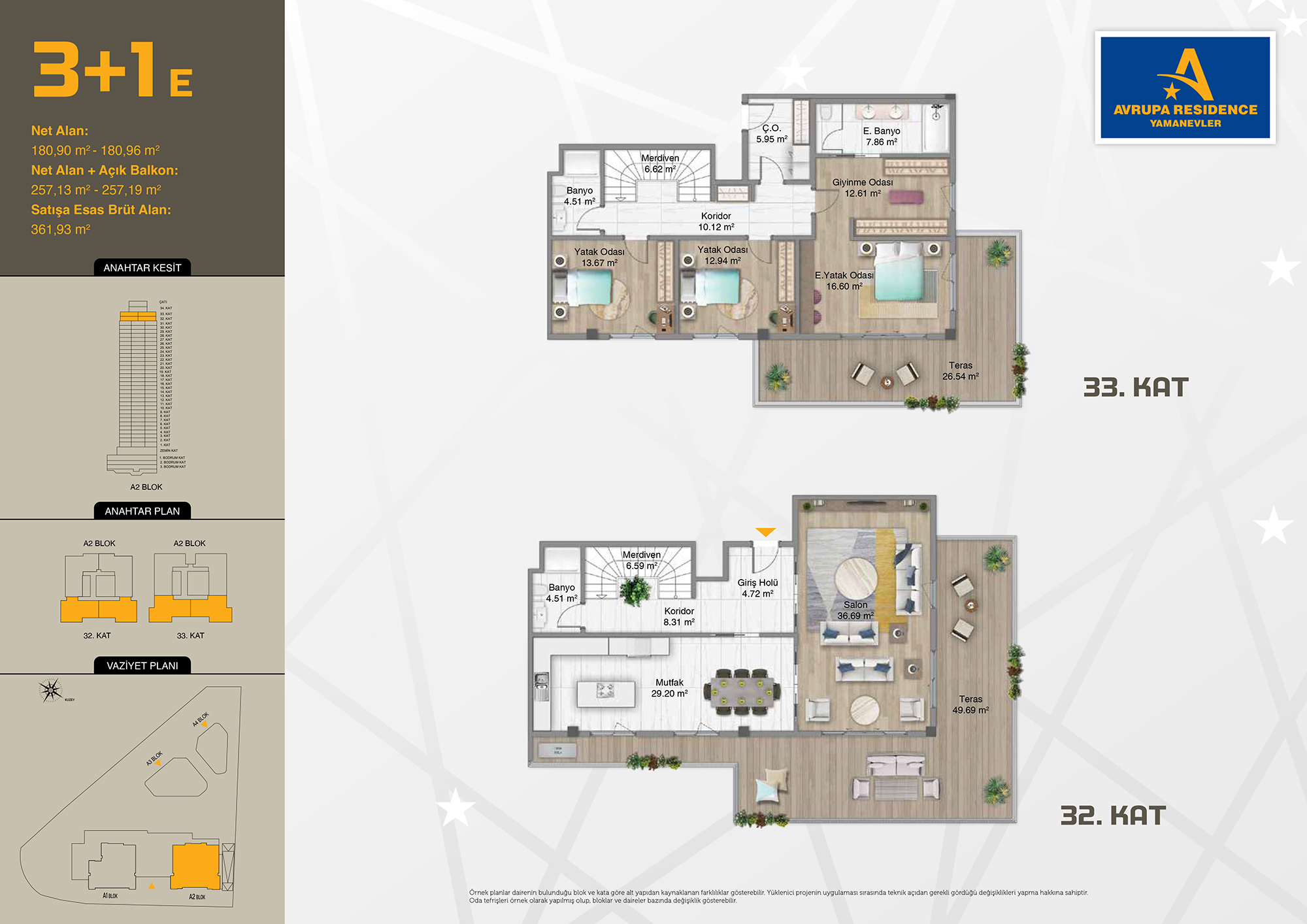 Yamanevler 2 floor plans - 5