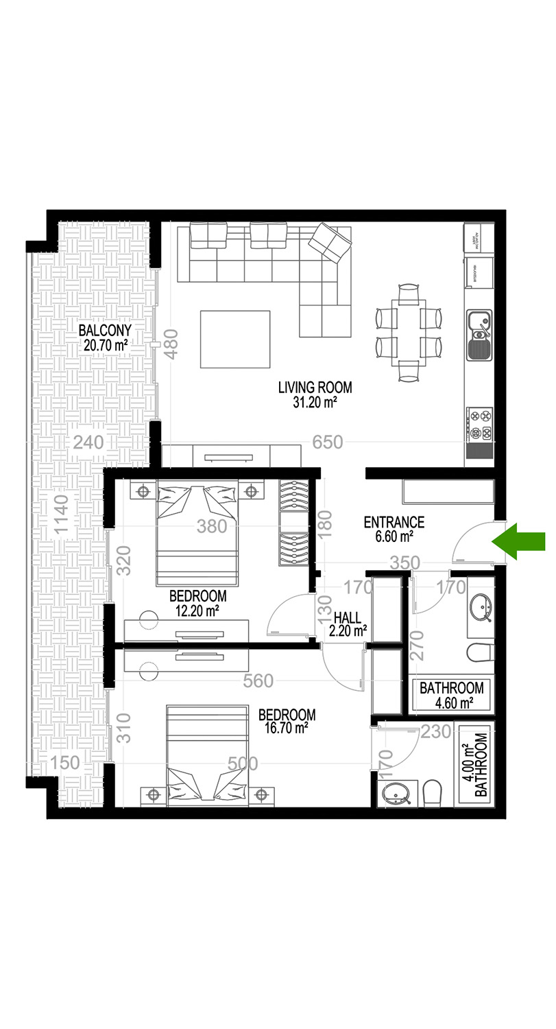 Yekta Kingdom Premium floor plans - 1