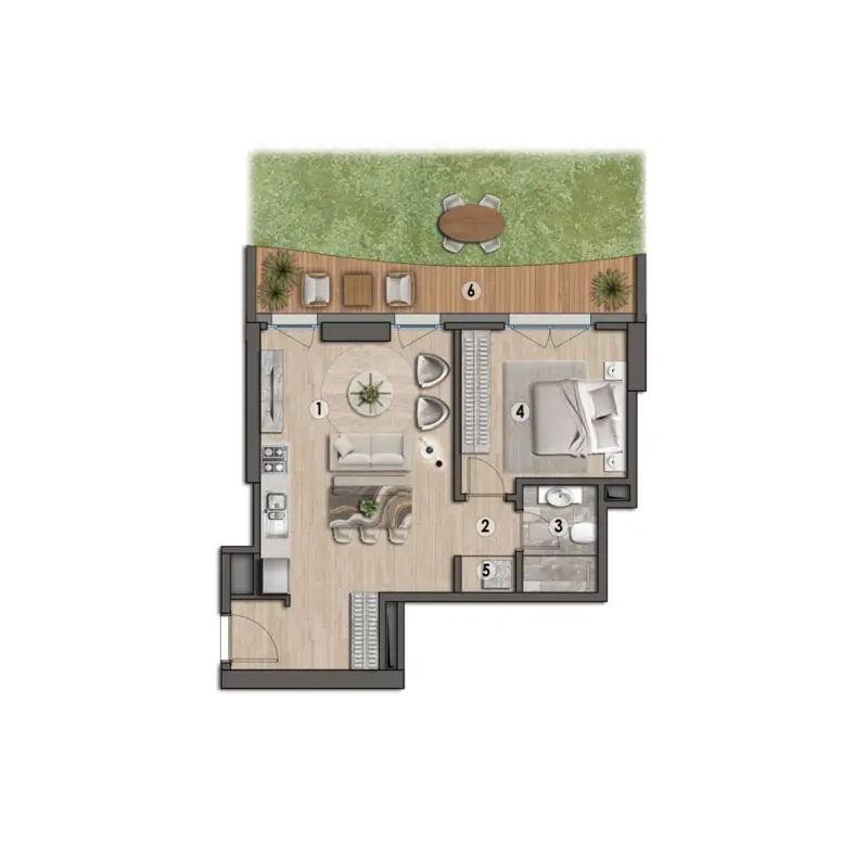 Zeray Ankara Legend floor plans - 1