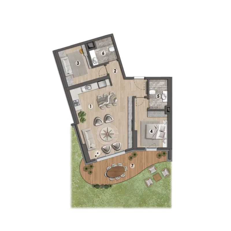 Zeray Ankara Legend floor plans - 2