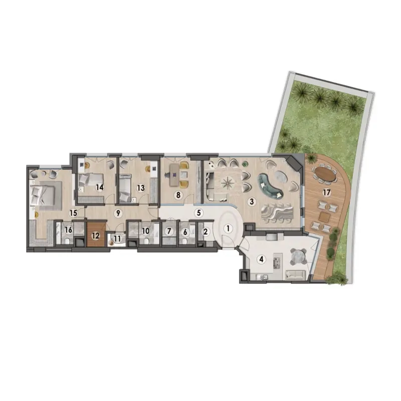 Zeray Ankara Legend floor plans - 5