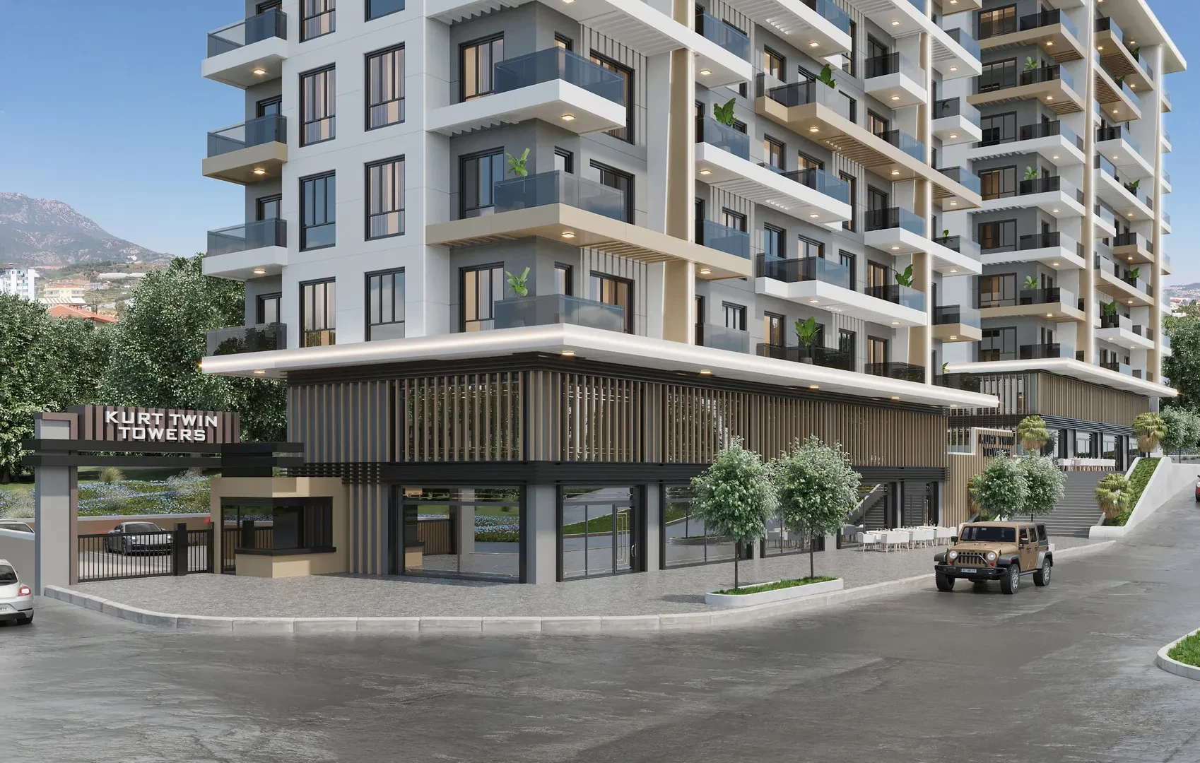 Kurt Twin Towers - Mahmutlar, Antalya - property for sale