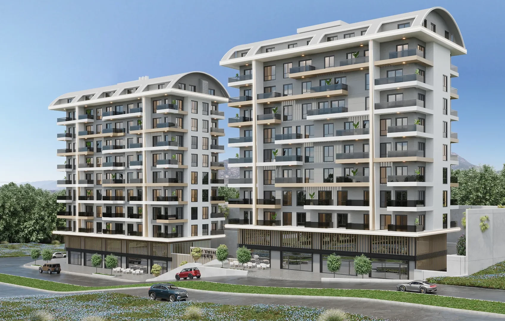 Kurt Twin Towers, Mahmutlar, Antalya - 3